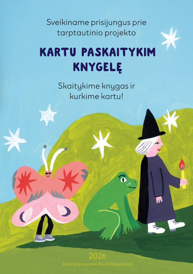 „Kartu paskaitykim knygelę 2026“